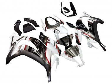 Billigste Kawasaki ZX10R Motorrad Verkleidung 2011-2015 - Weiss Glanzendes Schwarz Matt Schwarz Rot