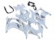 Billigste Kawasaki ZX10R Motorrad Verkleidung 2016-2020 - Weiss Gold Schwarz