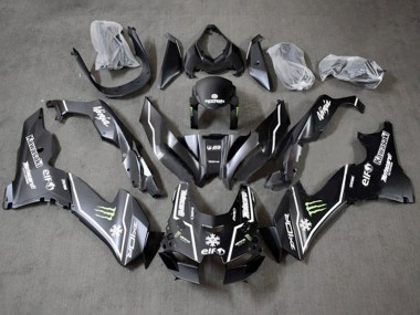 Billigste Kawasaki ZX10R Motorrad Verkleidung 2021-2025 - Glanzendes Schwarz Grun Weiss Elf Schnee Monster