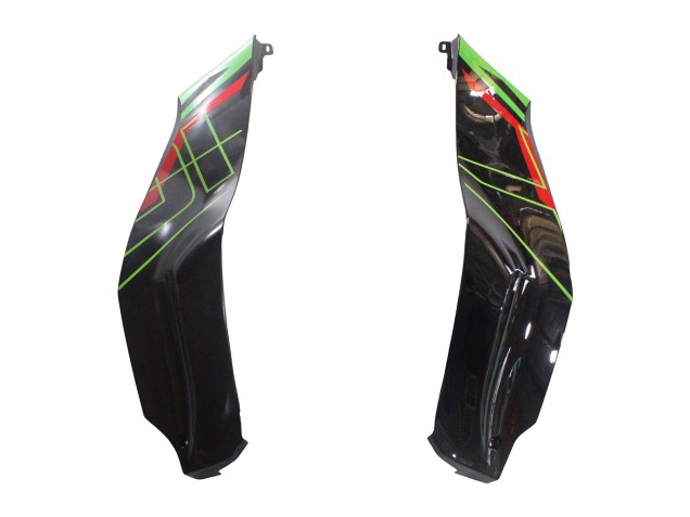Billigste Kawasaki ZX10R Motorrad Verkleidung 2021-2025 - Grun Schwarz Rot