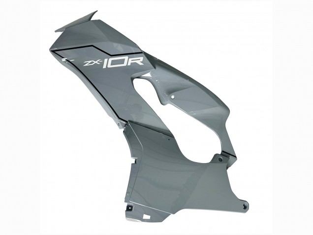 Billigste Kawasaki ZX10R Motorrad Verkleidung 2021-2025 - Grau