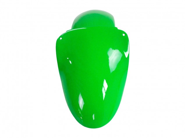 Billigste Kawasaki ZX6R Motorrad Verkleidung 1998-1999 - Grun Weiss Glanzendes Schwarz