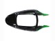 Billigste Kawasaki ZX6R Motorrad Verkleidung 1998-1999 - Grun Weiss Glanzendes Schwarz