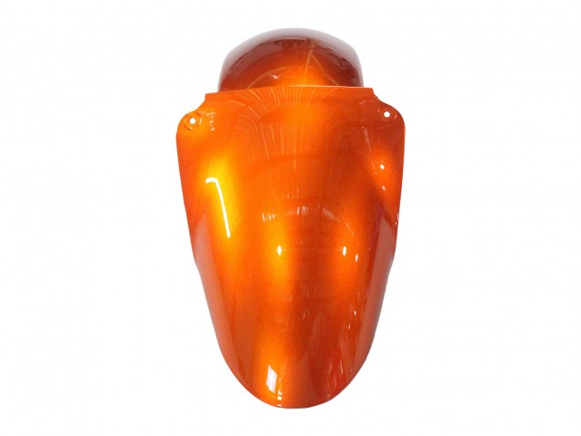 Billigste Kawasaki ZX6R Motorrad Verkleidung 2000-2002 - Orange Schwarz
