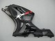 Billigste Kawasaki ZX6R Motorrad Verkleidung 2003-2004 - Glanzendes Schwarz