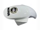 Billigste Kawasaki ZX6R Motorrad Verkleidung 2003-2004 - Weiss Schwarz Motul Lucky Strike