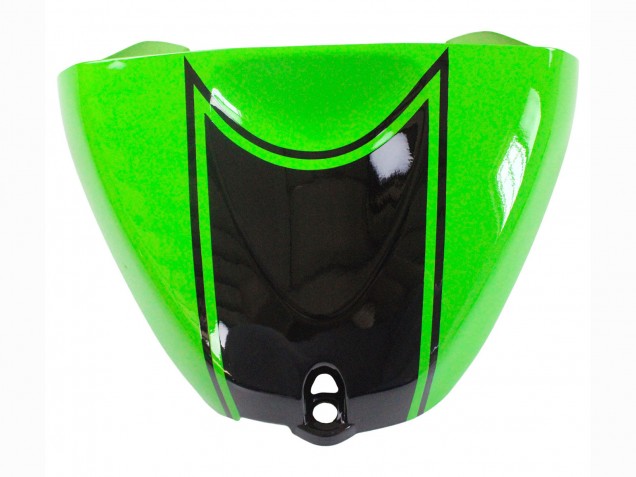 Billigste Kawasaki ZX6R Motorrad Verkleidung 2005-2006 - Grun Rot Schwarz Elf 66