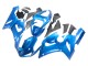 Billigste Kawasaki ZX6R Motorrad Verkleidung 2005-2006 - Glanzendes Blau