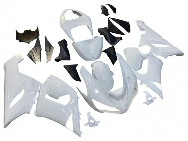 Billigste Kawasaki ZX6R Motorrad Verkleidung 2005-2006 - Weiss