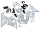 Billigste Kawasaki ZX6R Motorrad Verkleidung 2005-2006 - Weiss