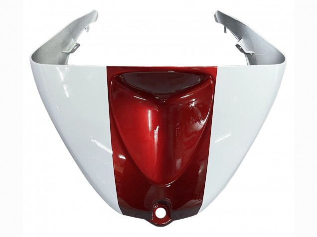 Billigste Kawasaki ZX6R Motorrad Verkleidung 2005-2006 - Weiss Rot