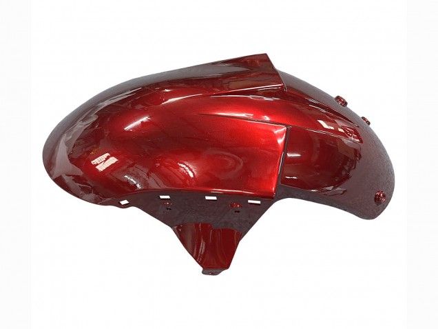 Billigste Kawasaki ZX6R Motorrad Verkleidung 2005-2006 - Weiss Rot