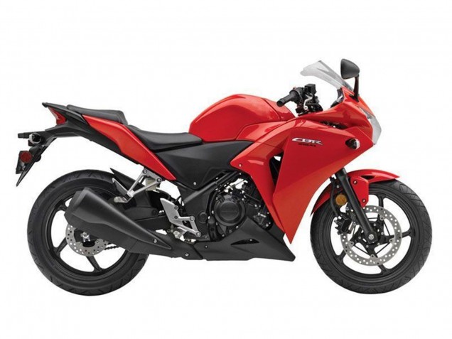 Billigste Honda CBR250RR Motorrad Verkleidung 2011-2015 - Rot
