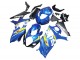 Billigste Suzuki GSXR 1000 Motorrad Verkleidung 2007-2008 - Blau Gelb Schwarz