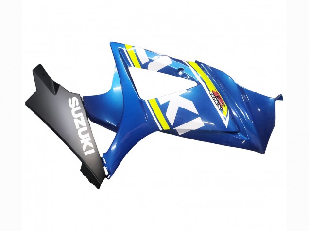 Billigste Suzuki GSXR 1000 Motorrad Verkleidung 2007-2008 - Blau Gelb Schwarz