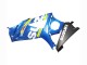 Billigste Suzuki GSXR 1000 Motorrad Verkleidung 2007-2008 - Blau Gelb Schwarz