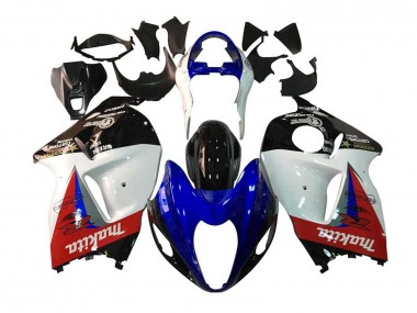 Billigste Suzuki GSXR 1300 Hayabusa Motorrad Verkleidung 1996-2007 - Weiss Blau Rot Makita Schwarz
