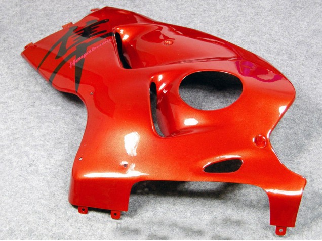 Billigste Suzuki GSXR 1300 Hayabusa Motorrad Verkleidung 1996-2007 - Orange Rot