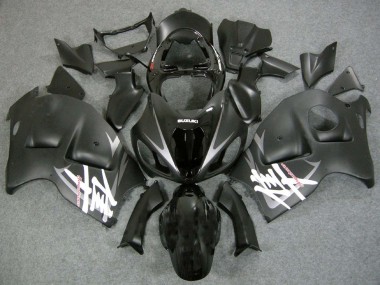 Billigste Suzuki GSXR 1300 Hayabusa Motorrad Verkleidung 1996-2007 - Matt Schwarz Hayabusa