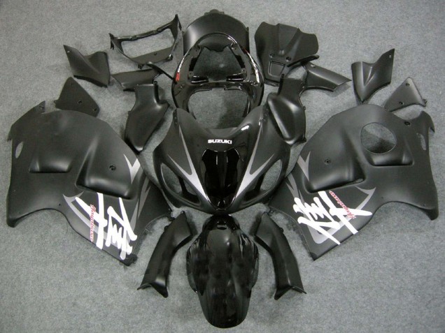 Billigste Suzuki GSXR 1300 Hayabusa Motorrad Verkleidung 1996-2007 - Matt Schwarz Hayabusa