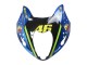 Billigste Suzuki GSXR 1300 Hayabusa Motorrad Verkleidung 1996-2007 - Blau Grun Hai 46