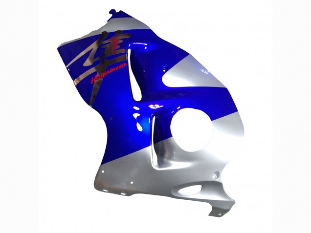 Billigste Suzuki GSXR 1300 Hayabusa Motorrad Verkleidung 1996-2007 - Blau Silber Hayabusa