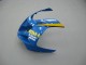 Billigste Suzuki GSXR 600 / GSXR 750 Motorrad Verkleidung 2001-2003 - Blau Gelb Schwarz Motul Rizla