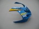 Billigste Suzuki GSXR 600 / GSXR 750 Motorrad Verkleidung 2001-2003 - Blau Gelb Schwarz Motul Rizla