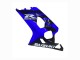 Billigste Suzuki GSXR 600 / GSXR 750 Motorrad Verkleidung 2004-2005 - Blau Schwarz Weiss Aufkleber