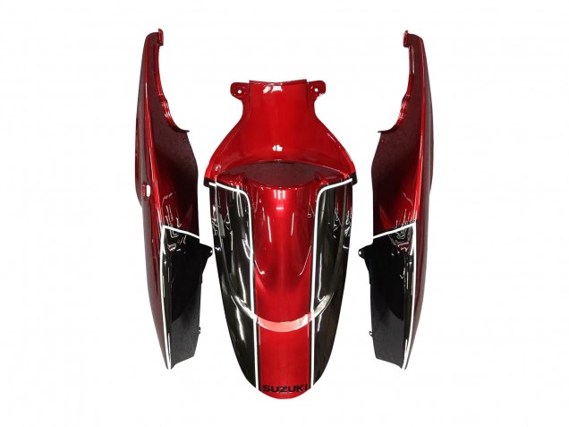 Billigste Suzuki GSXR 600 / GSXR 750 Motorrad Verkleidung 2006-2007 - Rot Schwarz