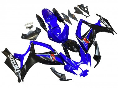 Billigste Suzuki GSXR 600 / GSXR 750 Motorrad Verkleidung 2006-2007 - Blau Schwarz Rot