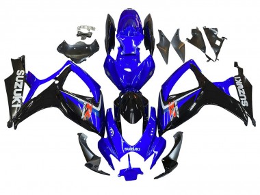 Billigste Suzuki GSXR 600 / GSXR 750 Motorrad Verkleidung 2006-2007 - Blau Schwarz Rot