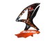 Billigste Suzuki GSXR 600 / GSXR 750 Motorrad Verkleidung 2008-2010 - Glanzendes Schwarz Orange Flamme