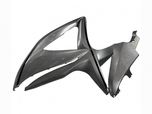 Billigste Suzuki GSXR 600 / GSXR 750 Motorrad Verkleidung 2008-2010 - Matt Grau Schwarz