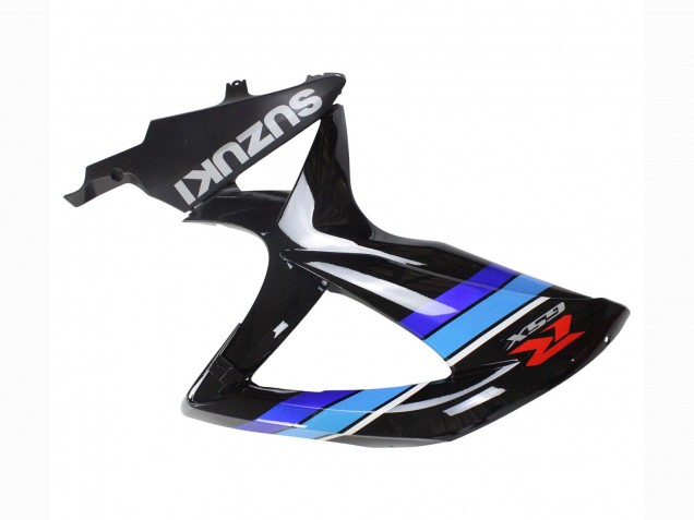 Billigste Suzuki GSXR 600 / GSXR 750 Motorrad Verkleidung 2008-2010 - Glanzendes Schwarz Blau