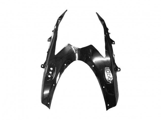 Billigste Suzuki GSXR 600 / GSXR 750 Motorrad Verkleidung 2011-2024 - Glanzendes Schwarz Hellblau