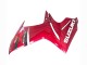 Billigste Suzuki GSXR 600 / GSXR 750 Motorrad Verkleidung 2011-2024 - Rot Glanzendes Schwarz