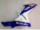 Billigste Suzuki GSXR 600 / GSXR 750 Motorrad Verkleidung 2011-2024 - Blau Weiss