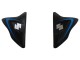 Billigste Suzuki GSXR 600 / GSXR 750 Motorrad Verkleidung 2011-2024 - Blau Matt Schwarz