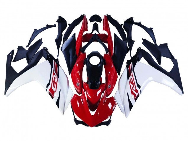 Billigste Yamaha YZF R3/R25 Motorrad Verkleidung 2015-2018 - Weiss Rot Matt Schwarz