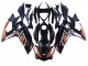 Billigste Yamaha YZF R3/R25 Motorrad Verkleidung 2015-2018 - Blau Orange Silber Yamalube