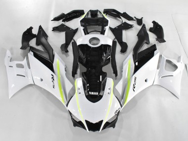 Billigste Yamaha YZF R3/R25 Motorrad Verkleidung 2019-2021 - Weiss Grun Schwarz