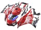 Billigste Yamaha YZF R3/R25 Motorrad Verkleidung 2019-2021 - Rot Lila Schwarz Valsir Lenovo
