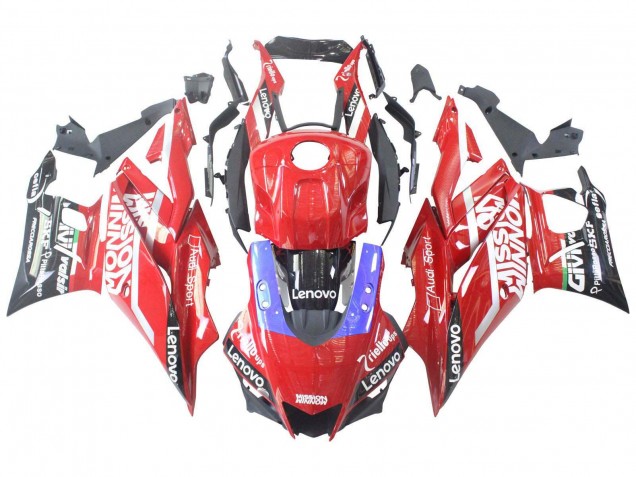 Billigste Yamaha YZF R3/R25 Motorrad Verkleidung 2019-2021 - Rot Lila Schwarz Valsir Lenovo