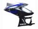 Billigste Yamaha YZF R3/R25 Motorrad Verkleidung 2022-2024 - Marble Schwarz Silber Blau Geschmiedet Carbonfaser Stil