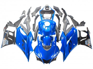 Billigste Yamaha YZF R3/R25 Motorrad Verkleidung 2022-2024 - Blau Schwarz ENEOS