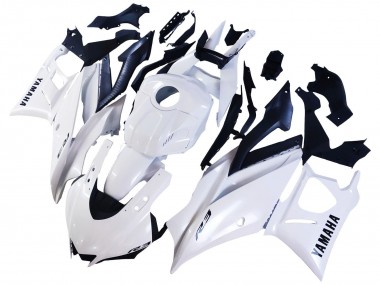 Billigste Yamaha YZF R3/R25 Motorrad Verkleidung 2022-2024 - Weiss