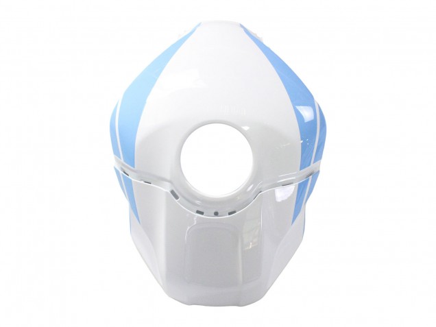 Billigste Yamaha YZF R3/R25 Motorrad Verkleidung 2022-2024 - Weiss Hellblau