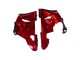 Billigste Yamaha YZF 1000 R1 Motorrad Verkleidung 1998-1999 - Glanzendes Schwarz Rot