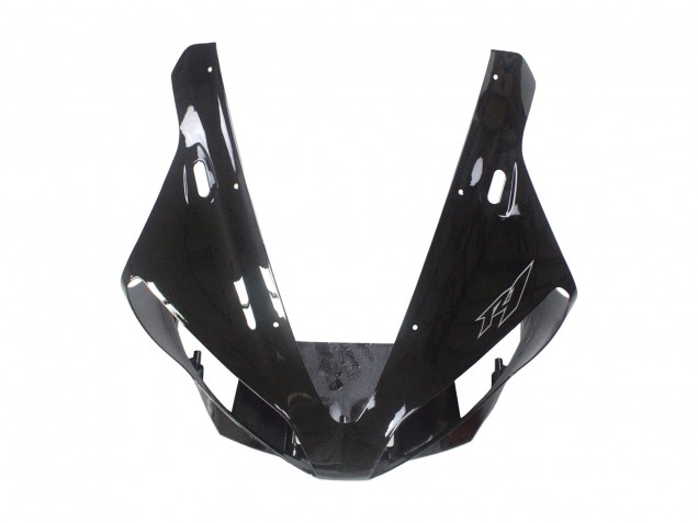 Billigste Yamaha YZF 1000 R1 Motorrad Verkleidung 2000-2001 - Glanzendes Schwarz Weiss Monster Motul